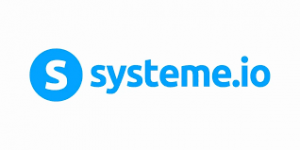 Systeme.io blue logo - email marketing tool for creators